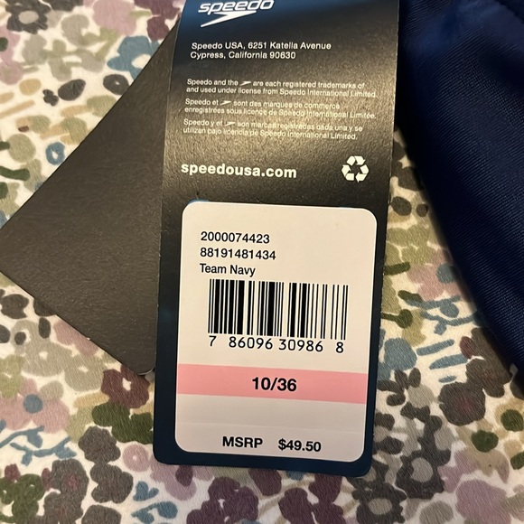 Speedo Deep Blue Swimwear Pro-LT 10/36 - Picture 4 of 5